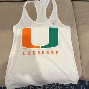 Women’s U Miami tank top size medium